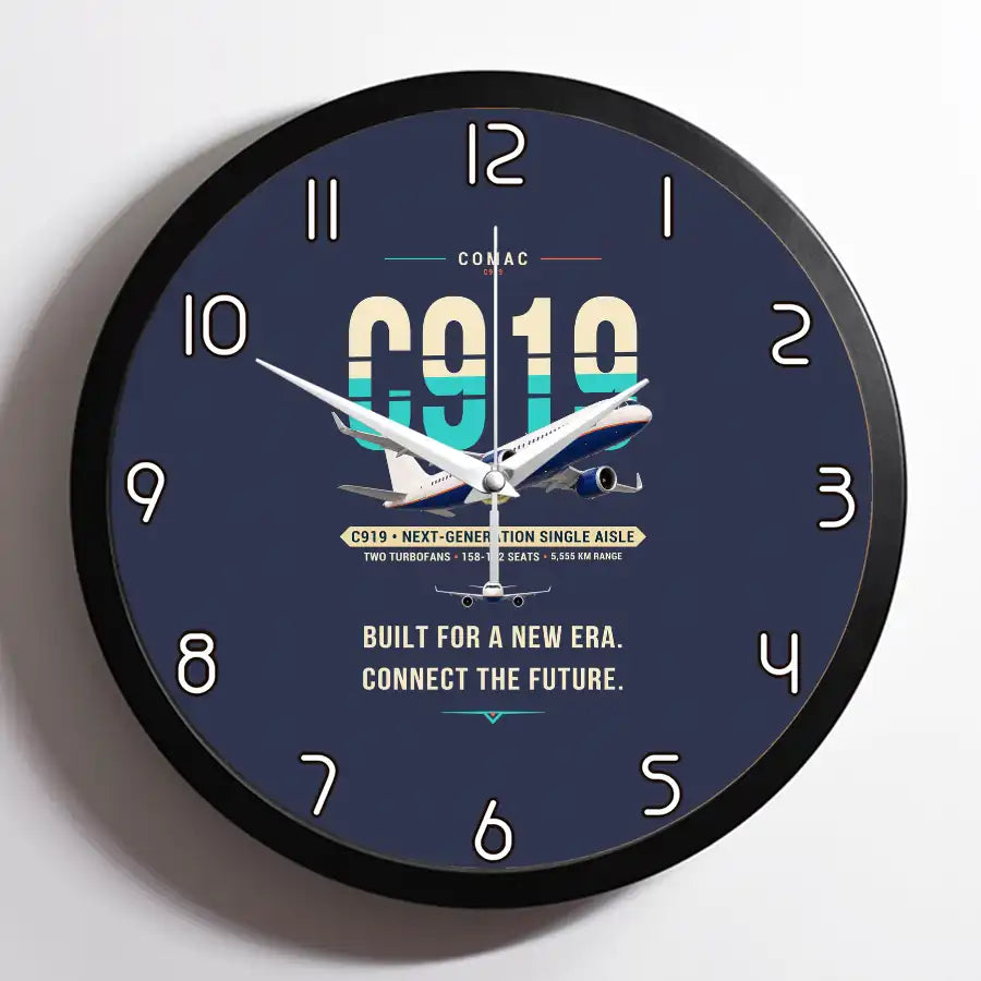 COMAC C919 - Original - Framed - Navy Blue