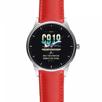 Thumbnail for COMAC C919 - Original - Leather Strap - Red Leather Strap