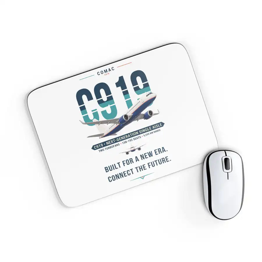 COMAC C919 - Original - Mouse Pad - White