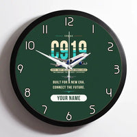Thumbnail for COMAC C919 - Original + Name - Framed - Dark Green