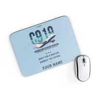 Thumbnail for COMAC C919 - Original + Name - Mouse Pad - Light Blue