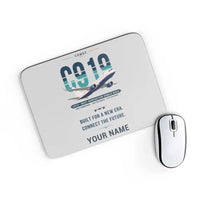 Thumbnail for COMAC C919 - Original + Name - Mouse Pad - Light Gray