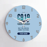 Thumbnail for COMAC C919 - Original + Name - No Frame - Light Blue