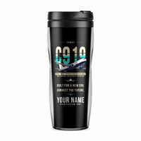 Thumbnail for COMAC C919 - Original + Name - Plastic (No Holder) - Black