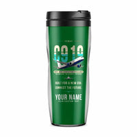 Thumbnail for COMAC C919 - Original + Name - Plastic (No Holder) - Green