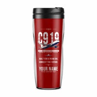 Thumbnail for COMAC C919 - Original + Name - Plastic (No Holder) - Red
