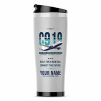 Thumbnail for COMAC C919 - Original + Name - Stainless Steel (No Holder) - Light Gray