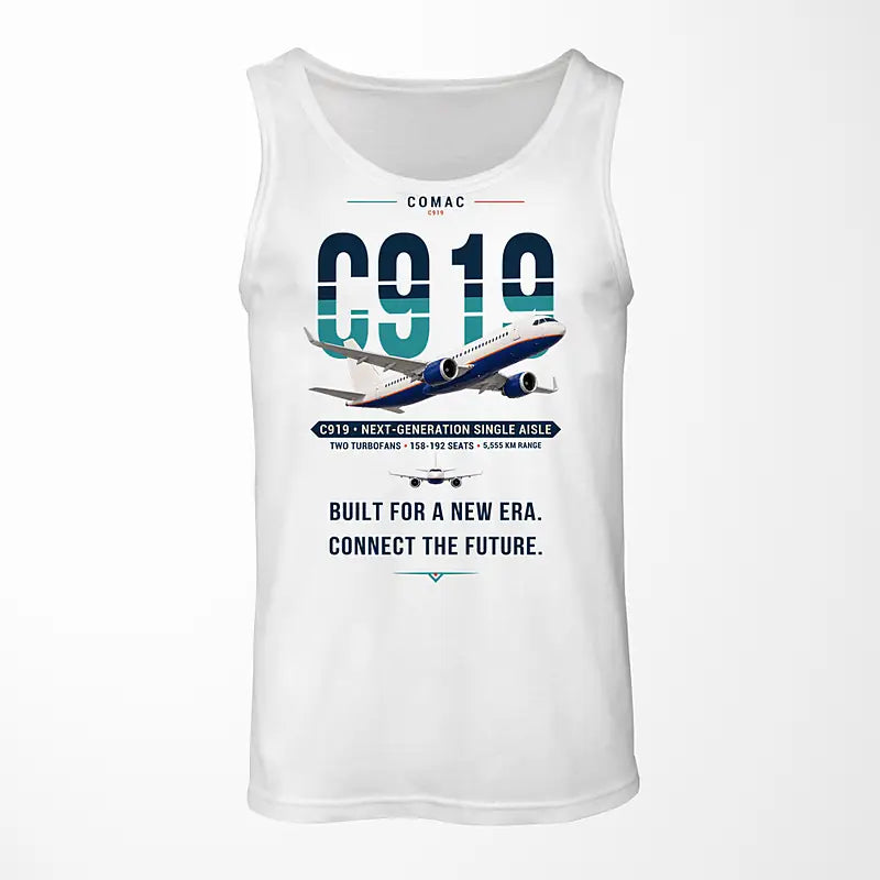 COMAC C919 - Original - Tank Top - White