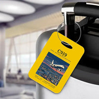 Thumbnail for COMAC C919 - Poster - Luggage Tag - Yellow