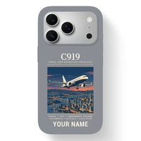 Thumbnail for COMAC C919 - Poster + Name - MagSafe iPhone 17 Pro - Gray