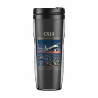Thumbnail for COMAC C919 - Poster - Plastic (No Holder) - Gray