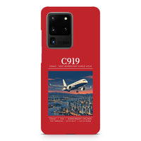 Thumbnail for COMAC C919 - Poster - Samsung Case - Red