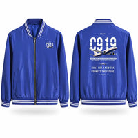 Thumbnail for COMAC C919 Stylish Jackets - Baseball Collar - Original - Royal Blue