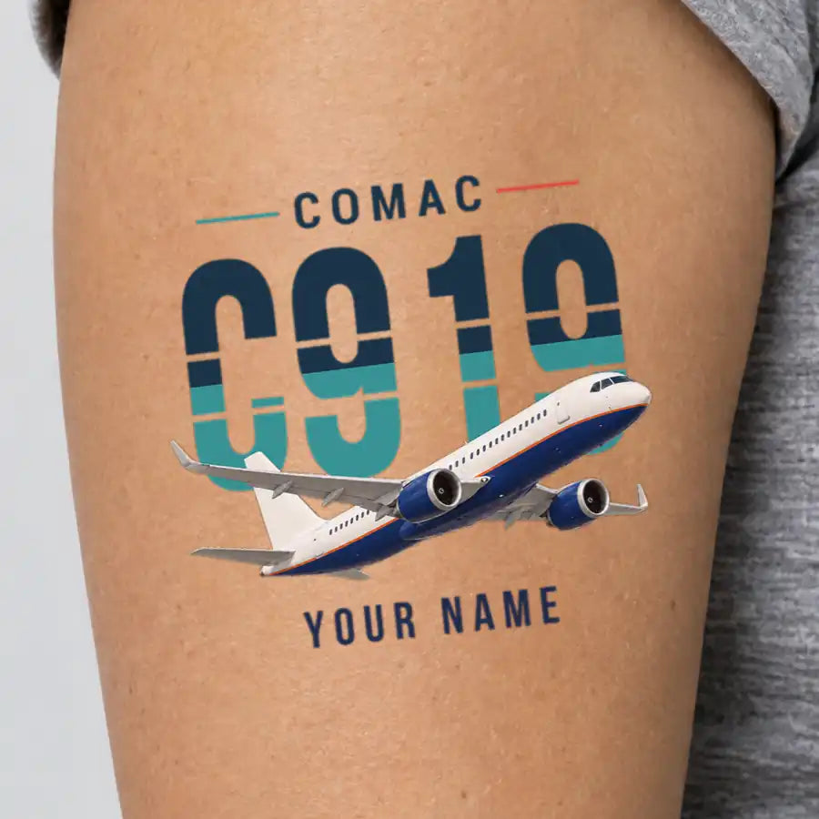 COMAC C919 - Tattoo - Original + Name