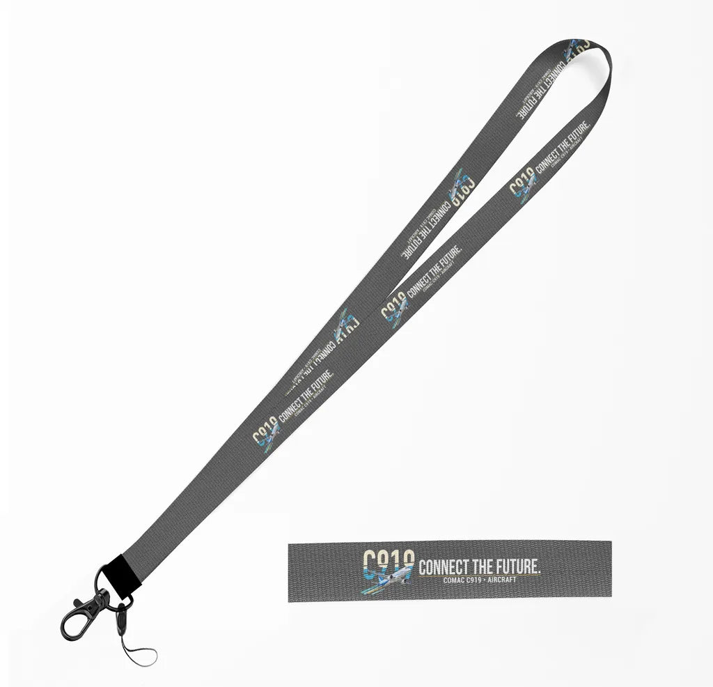 COMAC C919 lanyard - gray