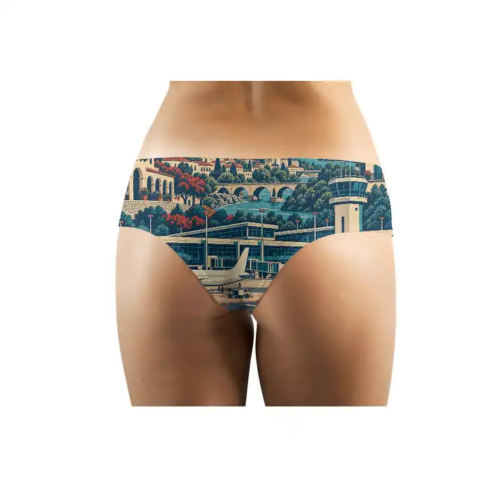 Córdoba Ambrosio Taravella International Airport (COR) Women Panties - Scene - Back