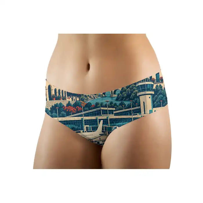 Córdoba Ambrosio Taravella International Airport (COR) Women Panties - Scene - Front
