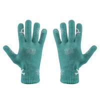 Thumbnail for Colorado Springs Airport (COS) Gloves - Gloves - Full - Pattern - Turquoise