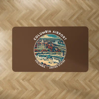 Thumbnail for Columbia Regional Airport (COU) Carpets - Carpet Rectangle - Badge - Brown V2