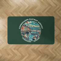 Thumbnail for Copenhagen Airport Kastrup (CPH) Carpets - Carpet Rectangle - Badge - Dark Green V2