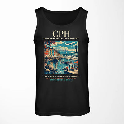 CPH - Poster - Tank Top - Black