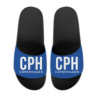 Thumbnail for Copenhagen Airport Kastrup (CPH) Slippers & Flip Flops - Slippers - Sport - Code - Blue