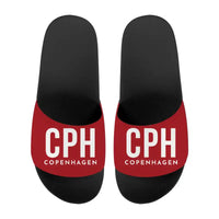 Thumbnail for Copenhagen Airport Kastrup (CPH) Slippers & Flip Flops - Slippers - Sport - Code - Red