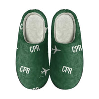 Thumbnail for Casper–Natrona County International Airport (CPR) Slippers & Flip Flops - Slippers - Cotton - Pattern - Green