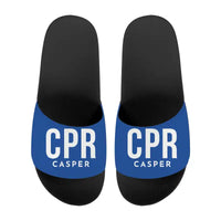 Thumbnail for Casper–Natrona County International Airport (CPR) Slippers & Flip Flops - Slippers - Sport - Code - Blue