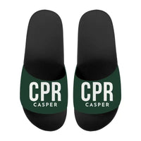 Thumbnail for Casper–Natrona County International Airport (CPR) Slippers & Flip Flops - Slippers - Sport - Code - Dark Green