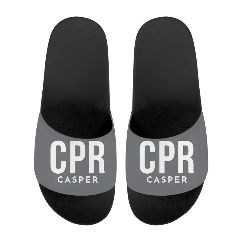 Casper–Natrona County International Airport (CPR) Slippers & Flip Flops - Slippers - Sport - Code - Gray