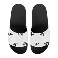 Thumbnail for Casper–Natrona County International Airport (CPR) Slippers & Flip Flops - Slippers - Sport - Pattern - White
