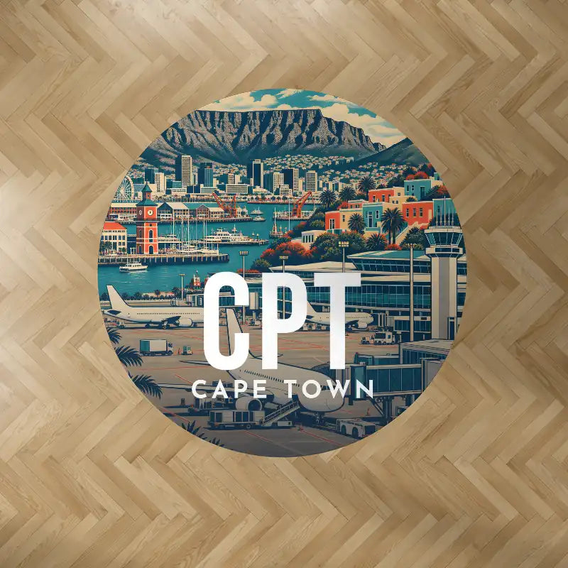 Cape Town International Airport (CPT) Carpets - Carpet Round - Scene V2