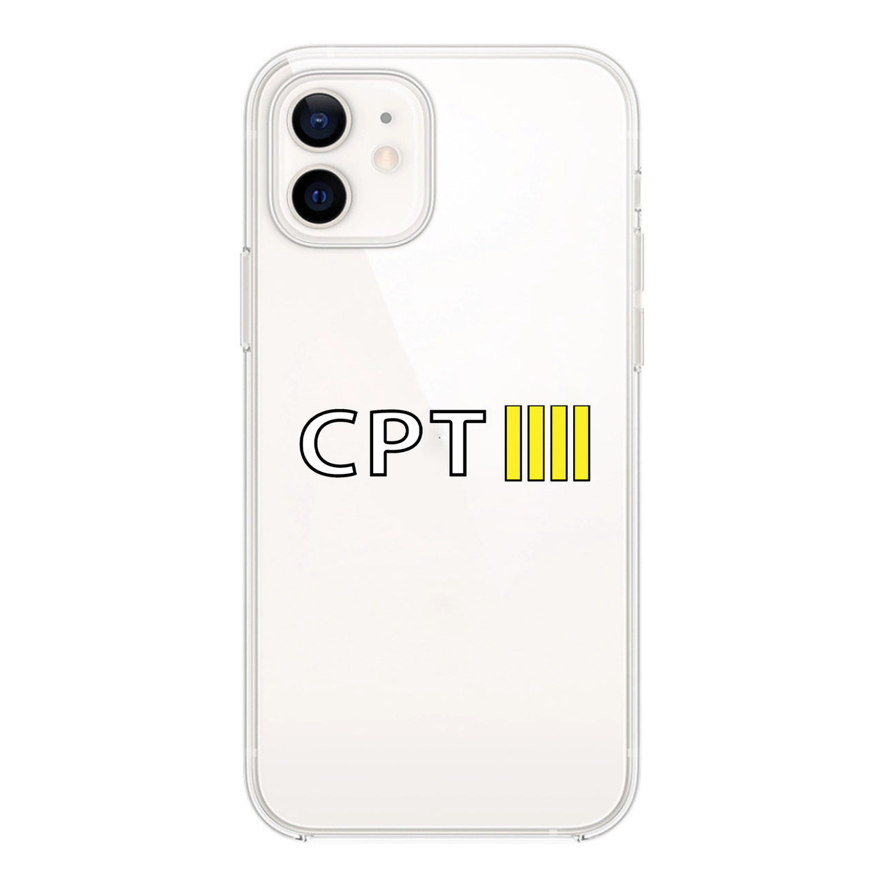 CPT & 4 Lines Designed Transparent Silicone iPhone Cases
