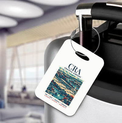 CRA - Poster - Luggage Tag - White
