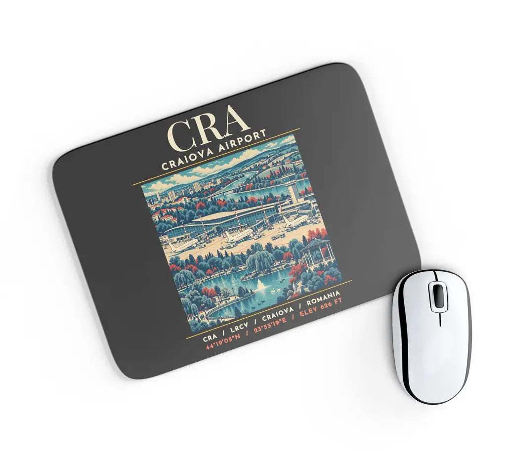 CRA - Poster - Mouse Pad - Black
