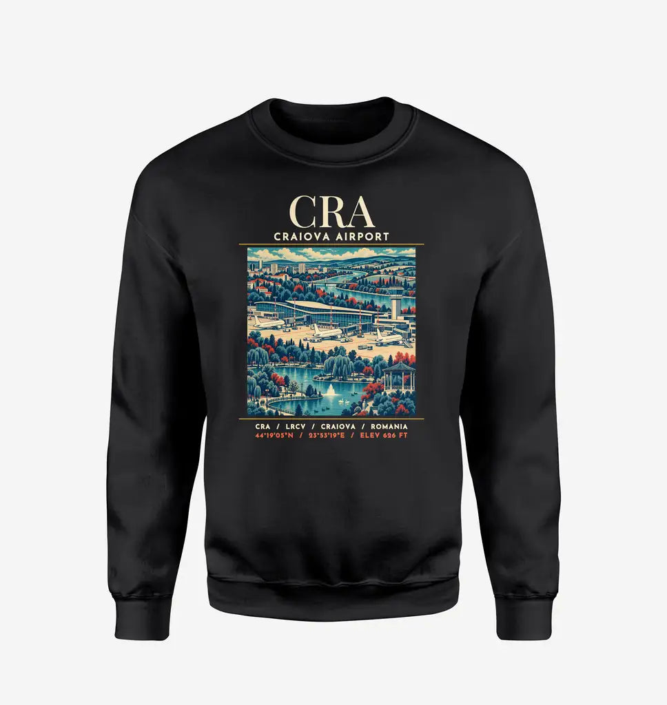 CRA - Poster - Sweatshirt - Black