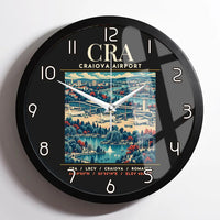 Thumbnail for CRA - Poster - Wall Clock Framed - Black