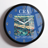 Thumbnail for CRA - Poster - Wall Clock Framed - Blue