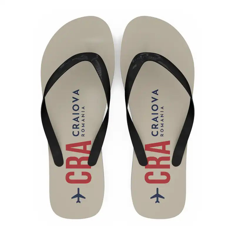 Craiova International Airport (CRA) Slippers & Flip Flops - Slippers - Flip Flops - Code - Beige
