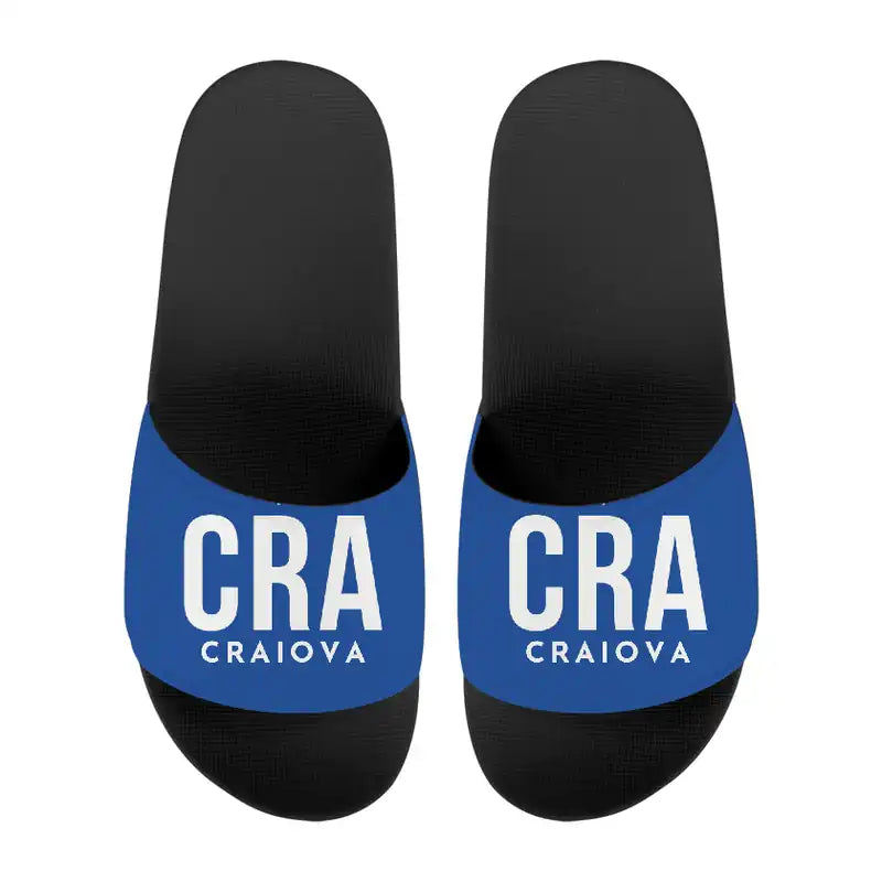 Craiova International Airport (CRA) Slippers & Flip Flops - Slippers - Sport - Code - Blue