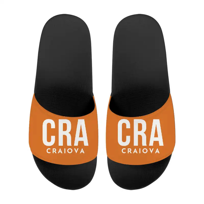 Craiova International Airport (CRA) Slippers & Flip Flops - Slippers - Sport - Code - Orange