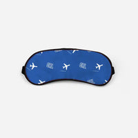Thumbnail for Brussels South Charleroi Airport (CRL) Sleep Masks - Sleep Mask - Pattern - Blue