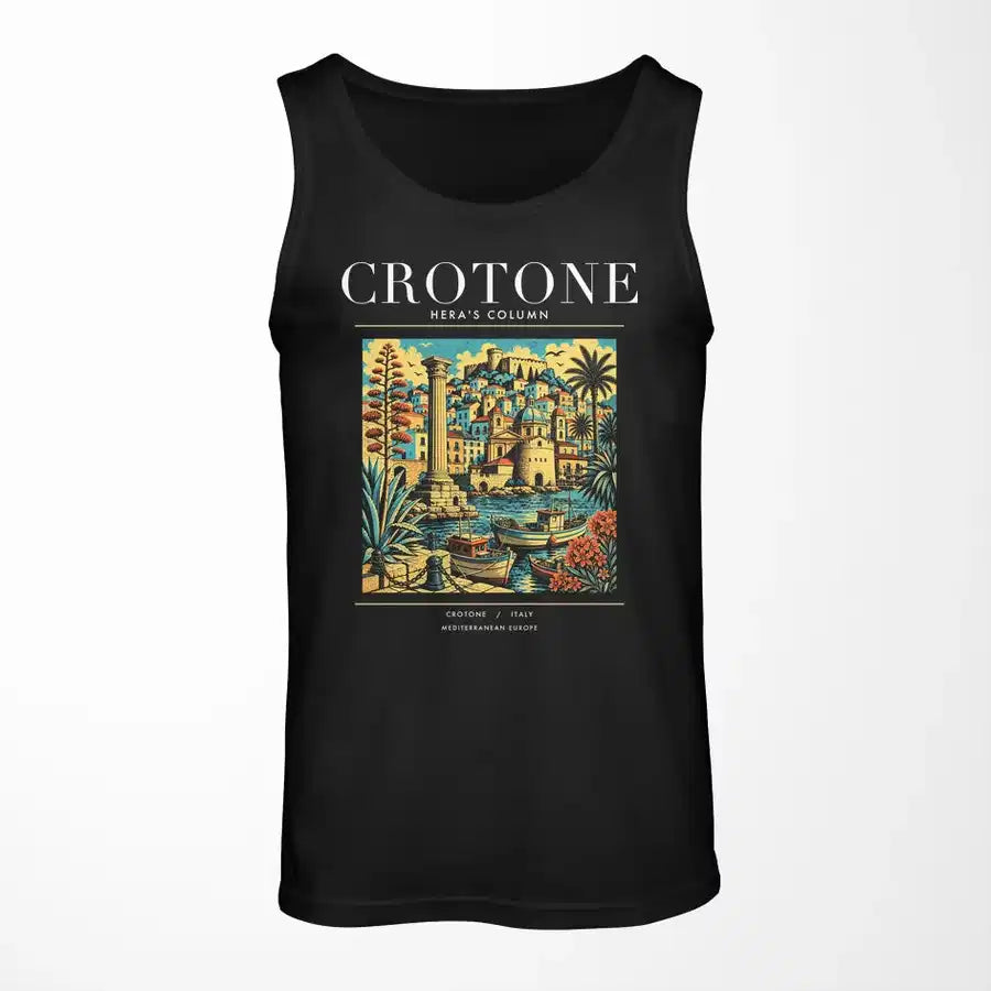 CROTONE - Poster - Tank Top - Black