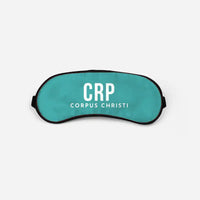 Thumbnail for Corpus Christi International Airport (CRP) Sleep Masks - Sleep Mask - Code - Turquoise