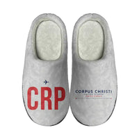 Thumbnail for Corpus Christi International Airport (CRP) Slippers & Flip Flops - Slippers - Cotton - Code - Different - Light Gray