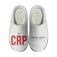 Thumbnail for Corpus Christi International Airport (CRP) Slippers & Flip Flops - Slippers - Cotton - Code - Different - White