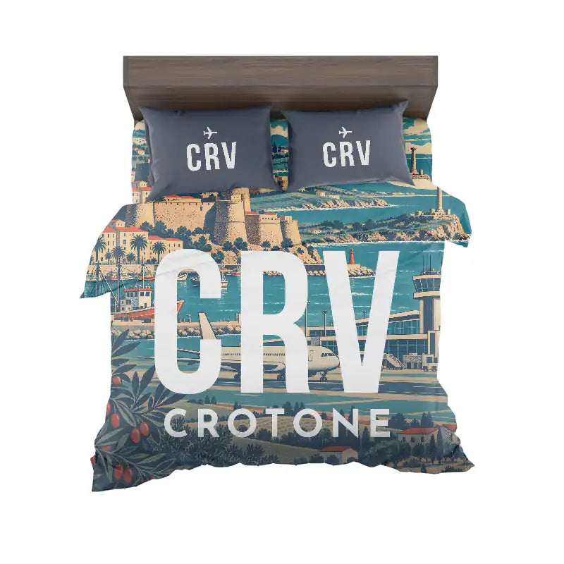 Crotone Airport (CRV) Bedding Sets & Blankets - Bedding Set - Scene