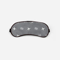 Thumbnail for Columbus Airport (CSG) Sleep Masks - Sleep Mask - Pattern - Gray