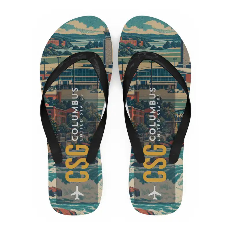 Columbus Airport (CSG) Slippers & Flip Flops - Slippers - Flip Flops - Scene